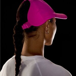 lululemon Fast & Free Ponytail Running Hat Sonic Pink